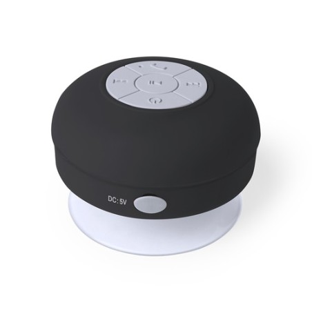 Haut-Parleur Bluetooth Pratique Personnalisé - Son Puissant Rariax Couleurs : blanc impression haute définition