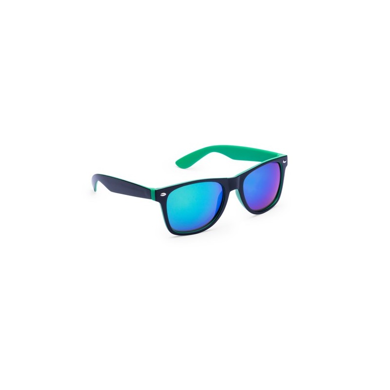 Lunettes de Soleil Personnalisées à Protection Style Éco-responsable pas cher Gredel Couleurs : fuchsia marquage couleur éclatan