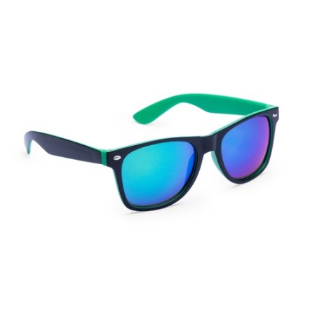 Lunettes de Soleil Personnalisées à Protection Style Éco-responsable pas cher Gredel Couleurs : fuchsia marquage couleur éclatan