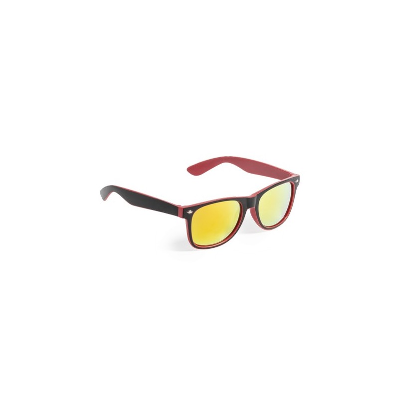 Lunettes de Soleil Personnalisées à Protection Style Éco-responsable pas cher Gredel Couleurs : fuchsia cadeau collaborateur pre