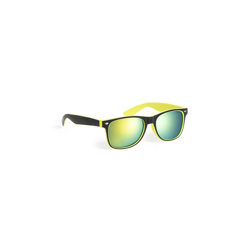 Lunettes de Soleil Personnalisées à Protection Style Éco-responsable pas cher Gredel Couleurs : vert impression logo haute quali