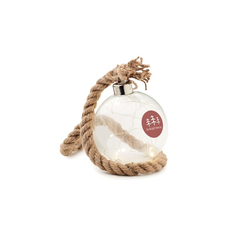 Boule en verre LED BAUBLI - Éclairez vos fêtes !