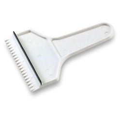 Grattoir en plastique personnalisé  - FINCLEY Matières : polystyrène (PS) Couleurs : blanc