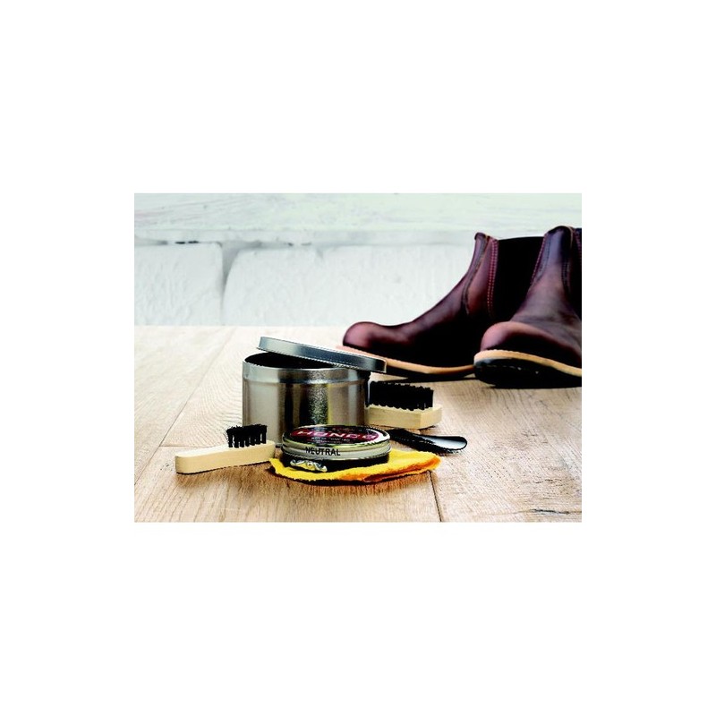 Nécessaire à chaussures premium personnalisé - TORTON Matières : métal Couleurs : argenté brillant goodies publicitaire événemen