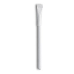 Stylo bille  et personnalisé en plastique recyclé - ARTEL Matières : papier Couleurs : blanc