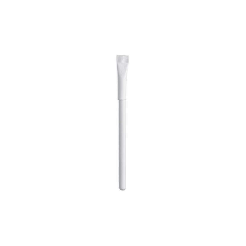 Stylo bille  et personnalisé en plastique recyclé - ARTEL Matières : papier Couleurs : blanc cadeau entreprise pas cher
