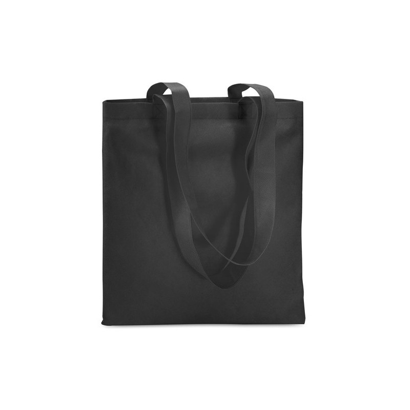Sac de shopping  et pratique personnalisable - TOTECOLOR Matières : polypropylène (PP) Couleurs : noir