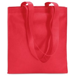 Sac de shopping  et pratique personnalisable - TOTECOLOR Matières : polypropylène (PP) Couleurs : rouge personnalisation rapide 