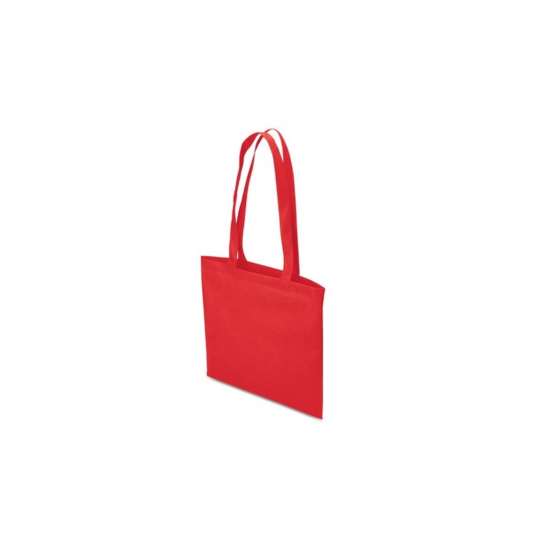 Sac de shopping  et pratique personnalisable - TOTECOLOR Matières : polypropylène (PP) Couleurs : rouge cadeau client original
