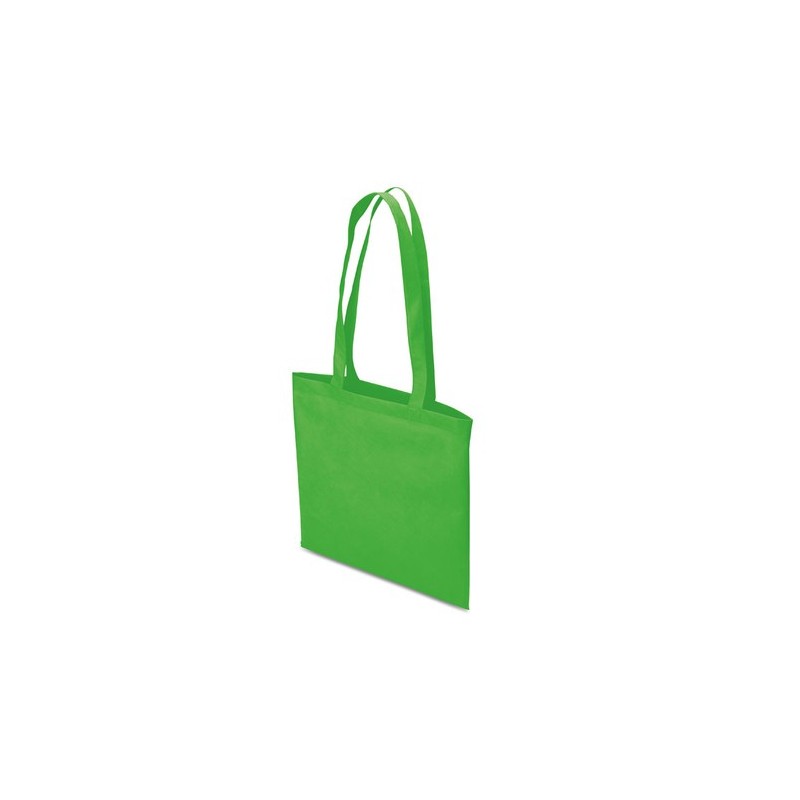 Sac de shopping  et pratique personnalisable - TOTECOLOR Matières : polypropylène (PP) Couleurs : vert marquage couleur éclatant