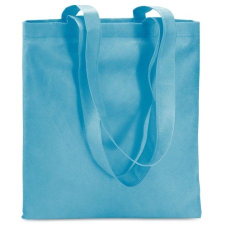 Sac de shopping  et pratique personnalisable - TOTECOLOR Matières : polypropylène (PP) Couleurs : turquoise objet promotionnel é