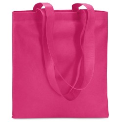 Sac de shopping  et pratique personnalisable - TOTECOLOR Matières : polypropylène (PP) Couleurs : fuchsia marquage laser ultra p
