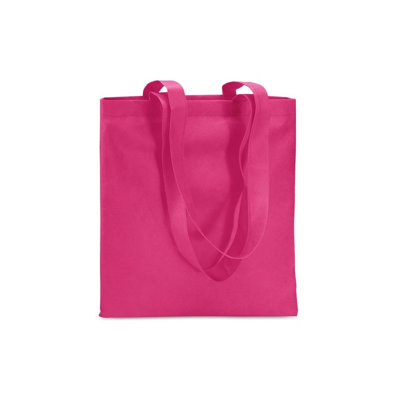 Sac de shopping  et pratique personnalisable - TOTECOLOR Matières : polypropylène (PP) Couleurs : fuchsia marquage laser ultra p