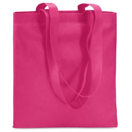 Sac de shopping  et pratique personnalisable - TOTECOLOR Matières : polypropylène (PP) Couleurs : fuchsia marquage laser ultra p
