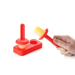 Set de Moules Pratiques Éco-responsables - Thade Couleurs : jaune objet promotionnel éco-responsable