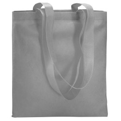 Sac de shopping  et pratique personnalisable - TOTECOLOR Matières : polypropylène (PP) Couleurs : gris cadeau entreprise pas che