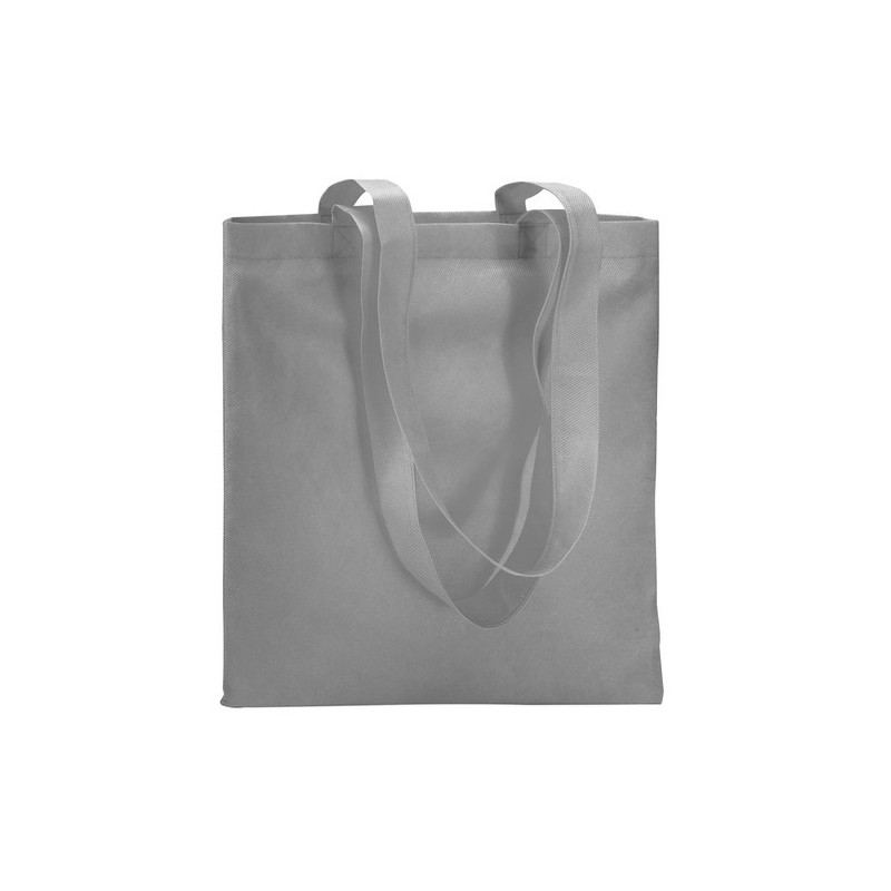 Sac de shopping  et pratique personnalisable - TOTECOLOR Matières : polypropylène (PP) Couleurs : gris cadeau entreprise pas che