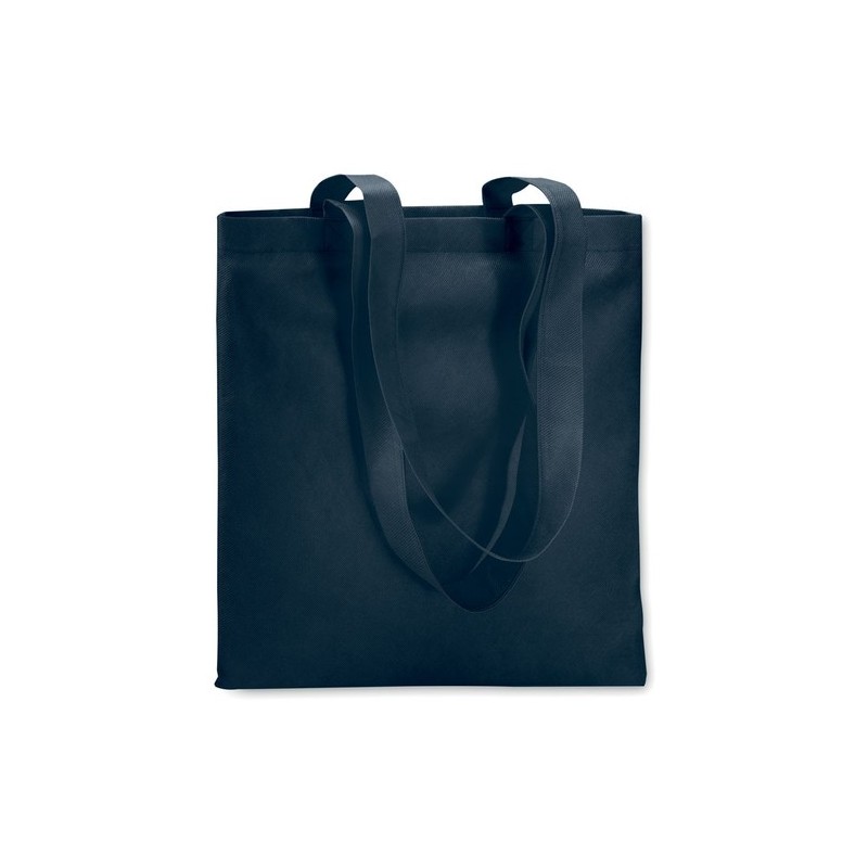 Sac de shopping  et pratique personnalisable - TOTECOLOR Matières : polypropylène (PP) Couleurs : bleu marine personnalisable av