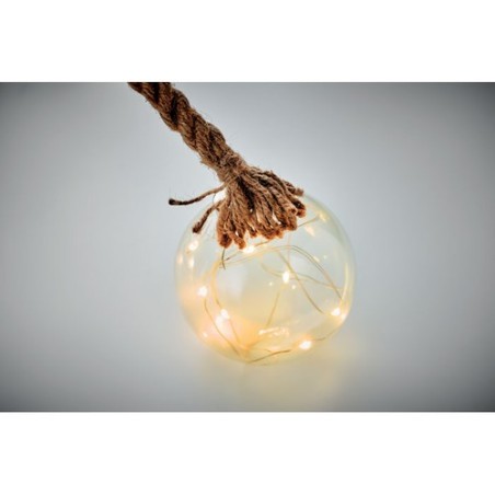 Boule en verre LED BAUBLI - Éclairez vos fêtes !
