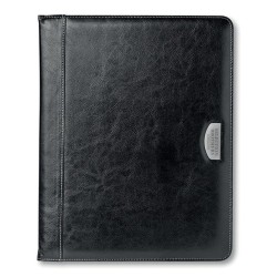 Porte-documents A4 Personnalisé BUSWE BIG Matières : PU Couleurs : noir goodies publicitaire événementiel