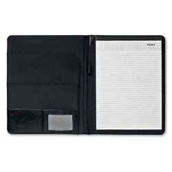 Porte-documents A4 Personnalisé BUSWE BIG Matières : PU Couleurs : noir impression haute définition