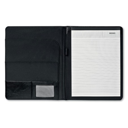 Porte-documents A4 Personnalisé BUSWE BIG Matières : PU Couleurs : noir impression haute définition