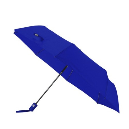 Parapluie Personnalisé Pas Cher - Santana Matières : PET recyclé Couleurs : bleu marine objet publicitaire robuste