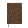 Bloc-notes personnalisé pas cher Glampex Matières : liège Couleurs : marron
