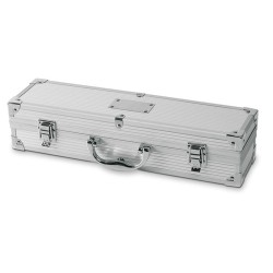 Coffret barbecue personnalisé 3 pièces idéal cadeau ASADOR Matières : acier inoxydable Couleurs : argenté 2
