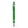 Stylet bille personnalisé pas cher Harkin Matières : caoutchouc Couleurs : blanc accessoire événementiel unique
