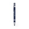 Stylet bille personnalisé pas cher Harkin Matières : caoutchouc Couleurs : bleu livraison express 24h 48h