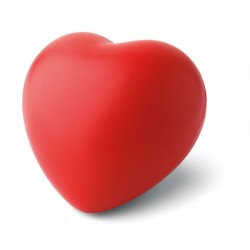 Cœur Anti-Stress Personnalisé pour un Cadeau Unique - LOVY Matières : PU Couleurs : rouge personnalisable avec votre logo