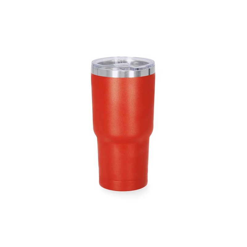Verre thermique personnalisé pas cher Haftal Matières : acier inoxydable Couleurs : jaune objet promo petit budget