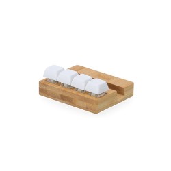 Support antistress personnalisé pas cher - Terap Matières : bambou Couleurs : naturel