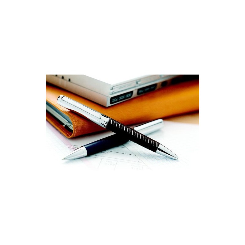 Stylo bille métal personnalisé PREMIUM Matières : métal Couleurs : noir personnalisable avec votre logo