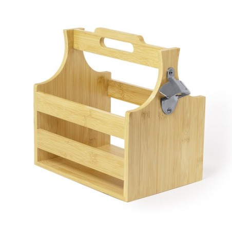 Porte-Bouteilles Pratique et Chic Personnalisé pas cher - Voxen Matières : bambou personnalisable avec votre logo