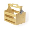 Porte-Bouteilles Pratique et Chic Personnalisé pas cher - Voxen Matières : bambou personnalisable avec votre logo