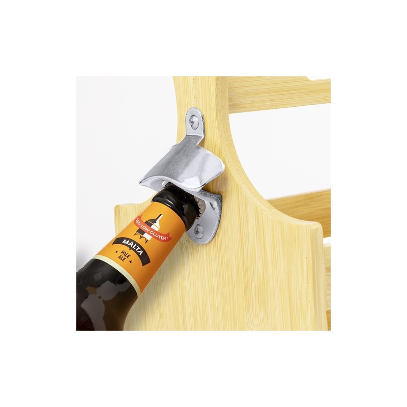 Porte-Bouteilles Pratique et Chic Personnalisé pas cher - Voxen Matières : bambou impression haute définition