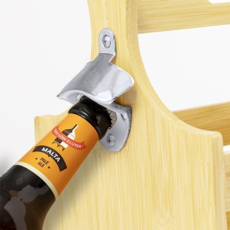 Porte-Bouteilles Pratique et Chic Personnalisé pas cher - Voxen Matières : bambou impression haute définition