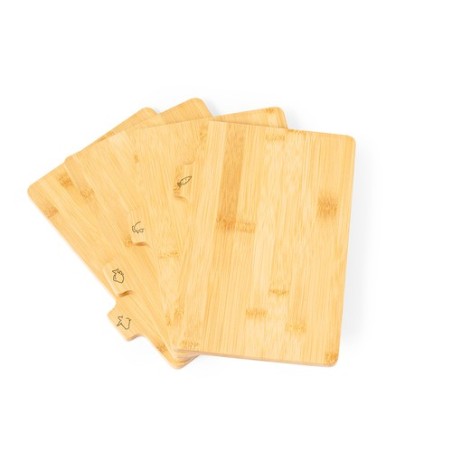 Set de Planche à Découper Personnalisée Sendak Matières : bambou personnalisable avec votre logo