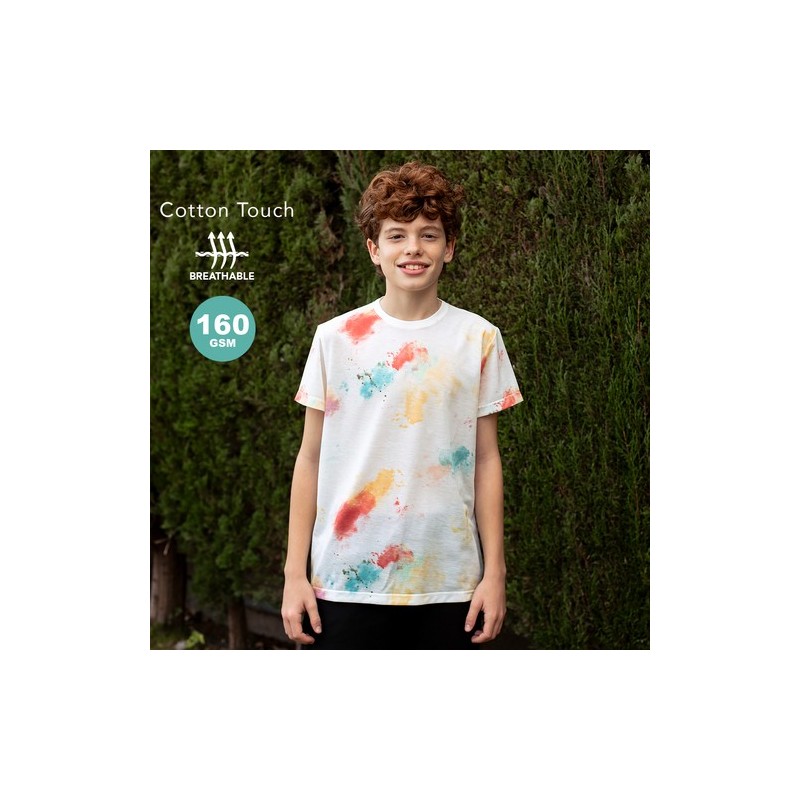 T-Shirt Enfant Personnalisé Confortable et à la Mode Hearvin Matières : coton Taille textile : 6/8 ans
