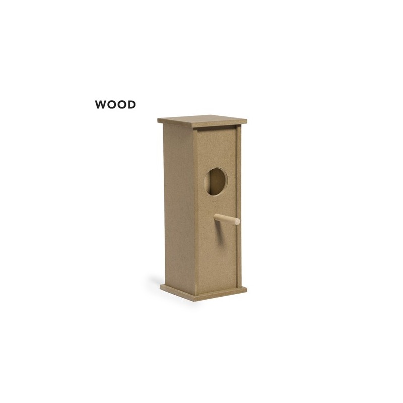 Maison d'Oiseau Personnalisée et Pratique Design Fenyx pas cher Matières : bois