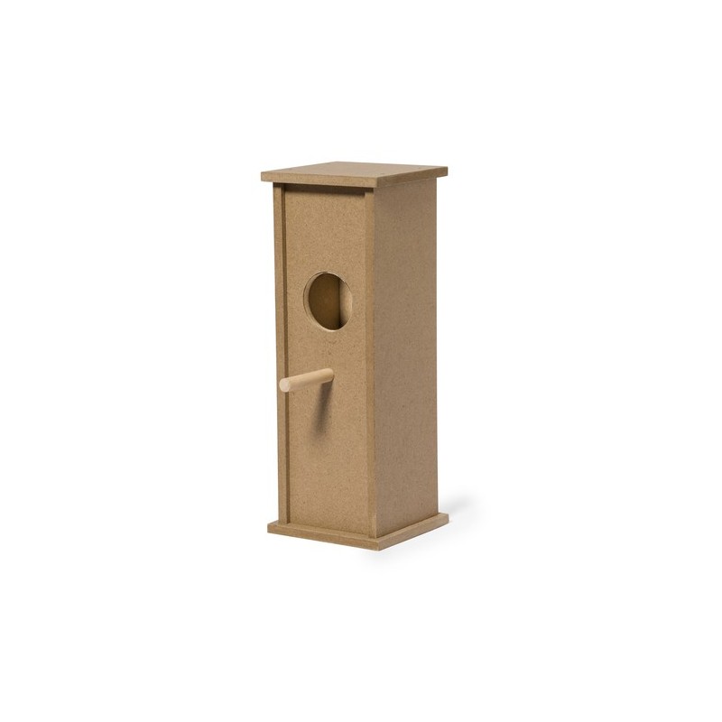 Maison d'Oiseau Personnalisée et Pratique Design Fenyx pas cher Matières : bois cadeau entreprise pas cher