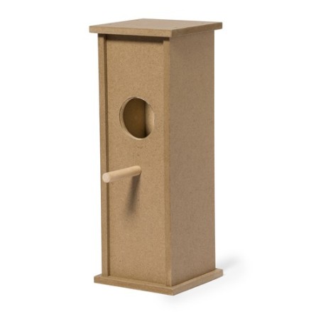 Maison d'Oiseau Personnalisée et Pratique Design Fenyx pas cher Matières : bois cadeau entreprise pas cher