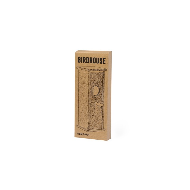 Maison d'Oiseau Personnalisée et Pratique Design Fenyx pas cher Matières : bois marquage laser ultra précis
