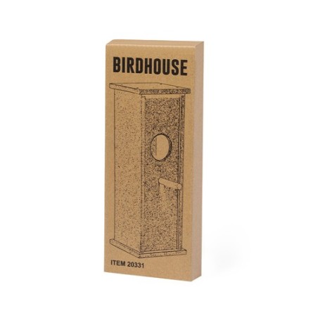 Maison d'Oiseau Personnalisée et Pratique Design Fenyx pas cher Matières : bois marquage laser ultra précis