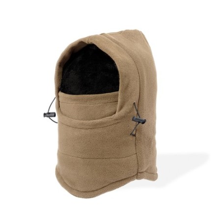 Tour de Cou Personnalisé et Bonnet Tecko Matières : polaire Couleurs : naturel marquage couleur éclatante