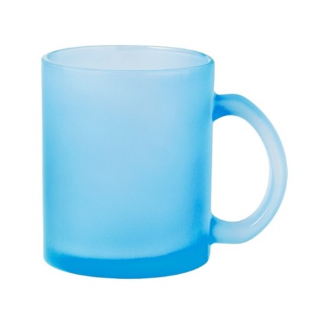 Tasse Personnalisée en Sublimation Éco-responsable Cervan Matières : verre Couleurs : bleu goodies publicitaire événementiel