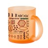 Tasse Personnalisée en Sublimation Éco-responsable Cervan Matières : verre Couleurs : bleu objet publicitaire robuste