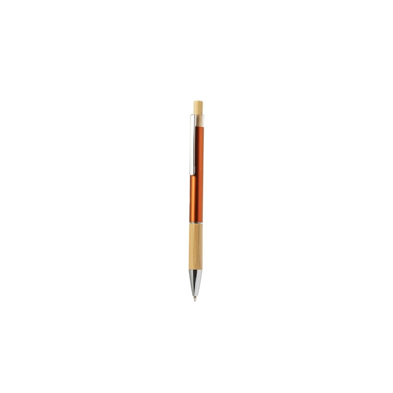 Stylo Éco-responsable Cadeau en Bamboo et Aluminium Weler Matières : bambou Couleurs : bleu cadeau client original